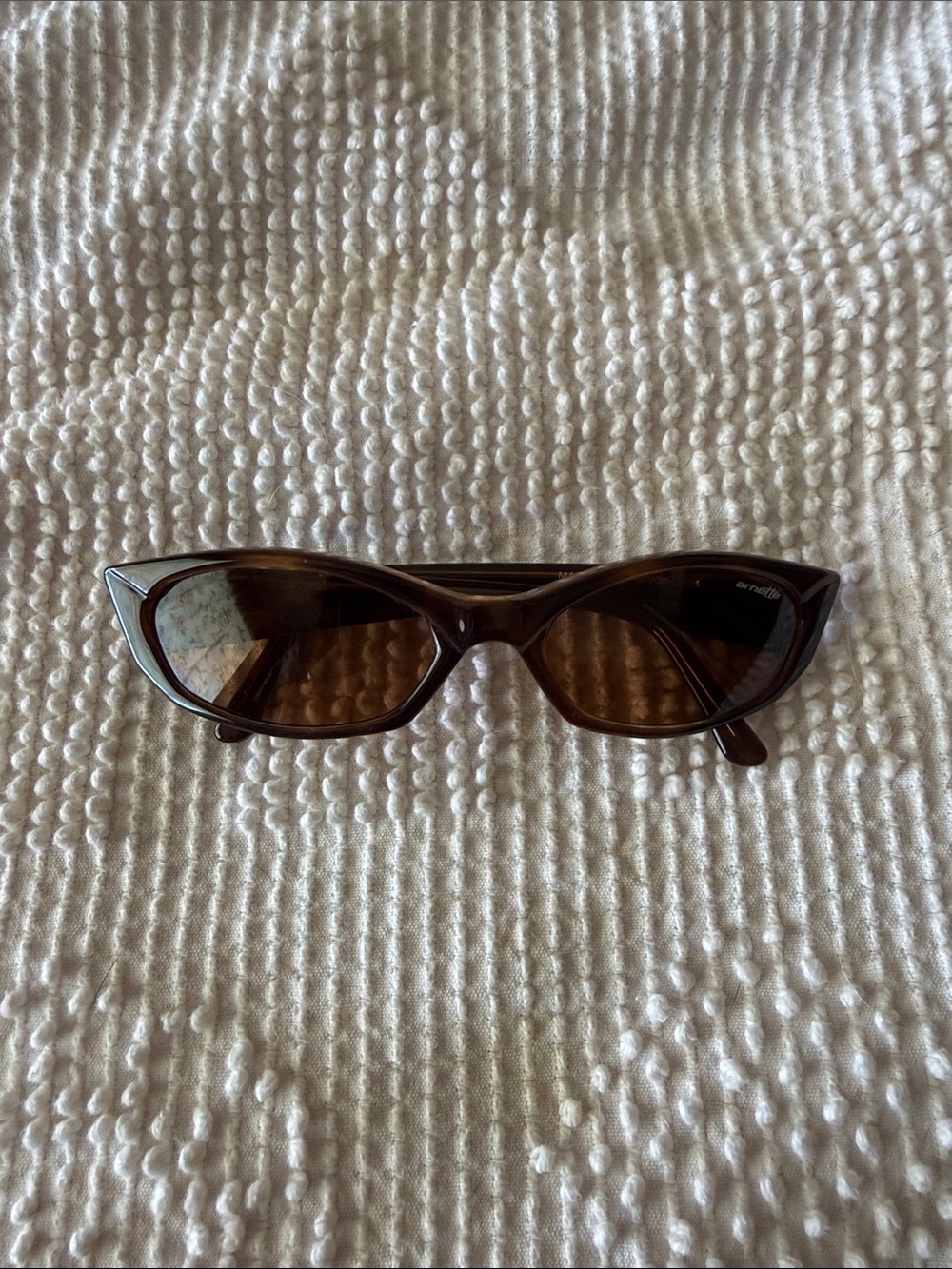 Cat-Eye Brown Sunglasses